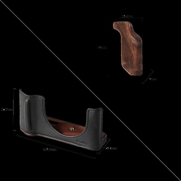 Actual product image SmallRig Ledertaschen-Kit für FUJIFILM GFX100RF Schwarz (Camera shoulder bag)