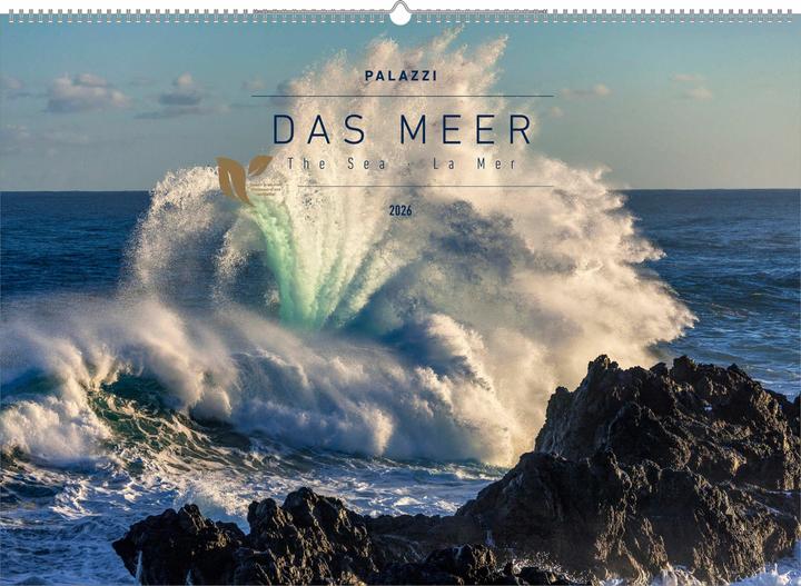 Produktbild Meer 2026 (Harter Einband, Deutsch, Französisch, Englisch)