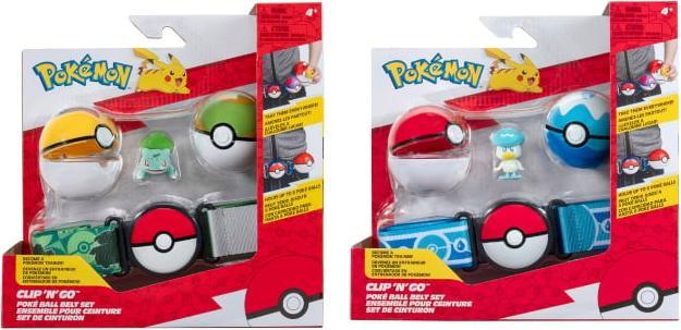 Actual product image Pokémon Pokemon - POKEMON CLIP N GO BELT SET ASS. (95283-16)