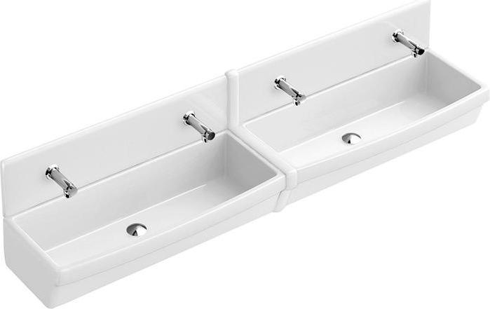 Produktbild Villeroy & Boch V&B Deckleiste O.NOVO zw Becken mit Rückwand montieren weiss C+