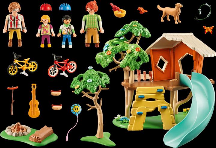 Actual product image Playmobil Adventure tree house with slide (71001, Playmobil Family Fun)