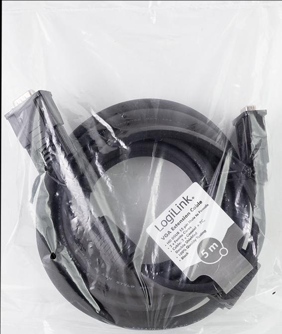Produktbild LogiLink VGA — VGA (5 m, VGA)
