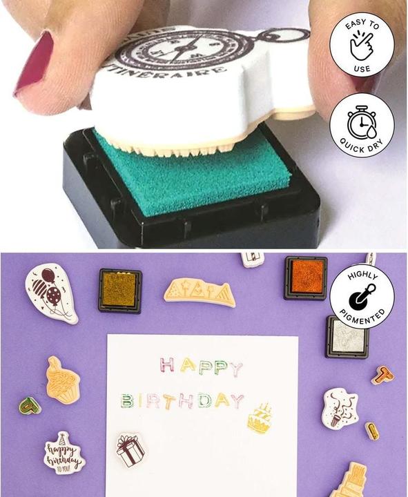 Actual product image I Am Creative Stempelkissen assortiert 10 Stück