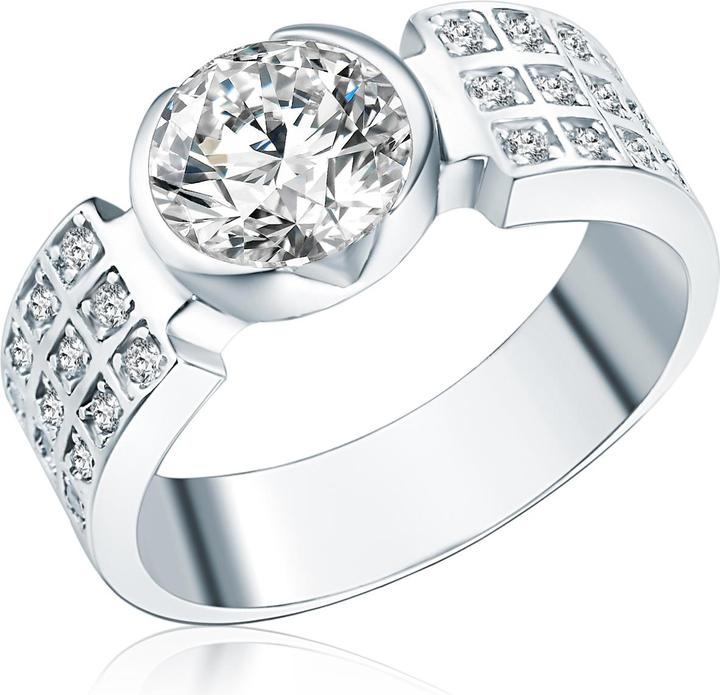 Rafaela Donata Damen Sterling Silber Zirkonia silber - 3908