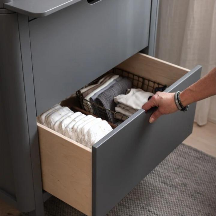 Immagine prodotto Sebra Fasciatoio, cassetti, grigio classico, FSC™ Mix