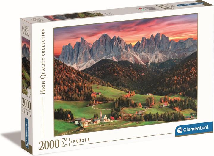 Actual product image Clementoni Val di Funes (2000 pieces)