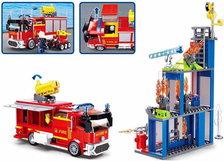 Actual product image Sluban Training center of the fire department
