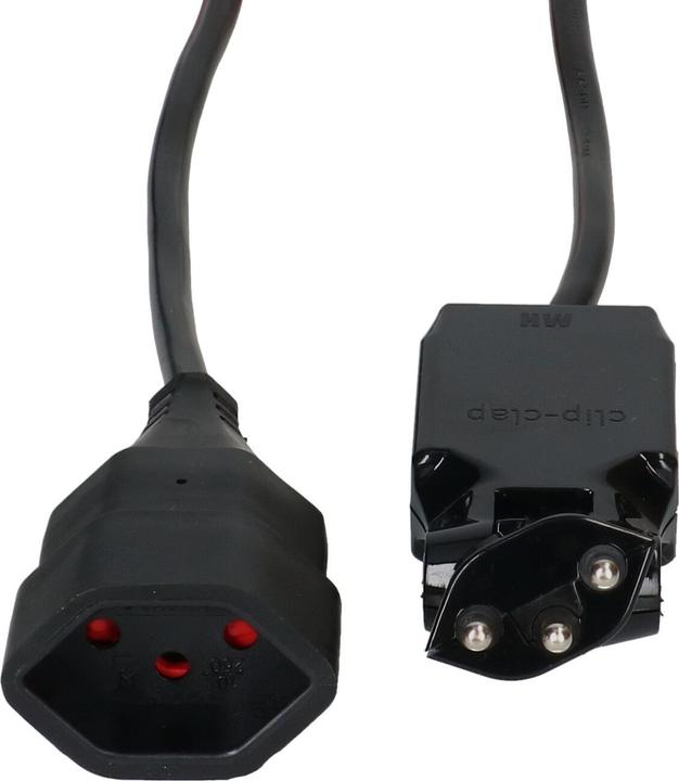 Image du produit Max Hauri Rallonge 5 m T13 - T12 clip-clap, noir (5 m, Type 13)