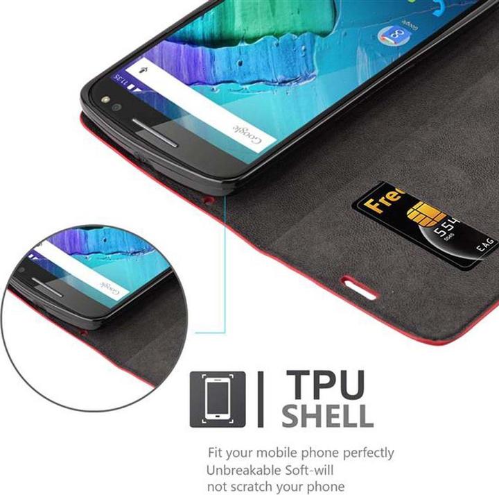 Immagine prodotto Cadorabo Copertina magnetica invisibile del libro (Motorola Moto X Style)