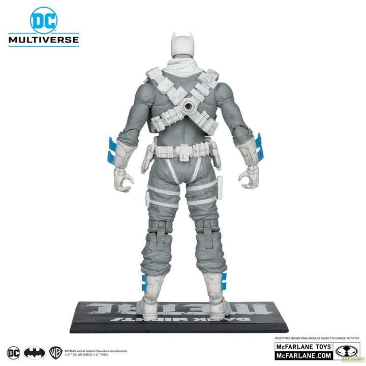 Actual product image McFarlane DC Multiverse figurine The Grim Knight (Dark Nights Metal) (Black & White Accent Edition) (Gold Labe