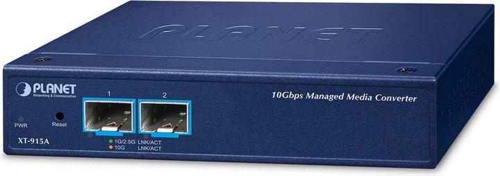 Produktbild Planet XT-915A 2-Port 10G/1GBASE-X SFP Managed Media Converter