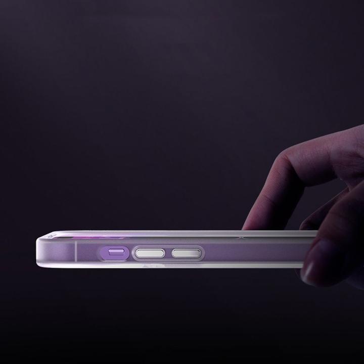 Image du produit Kingxbar PQY Geek Series Étui magnétique pour iPhone 14 Plus MagSafe Argent (Apple iPhone 14 Plus)