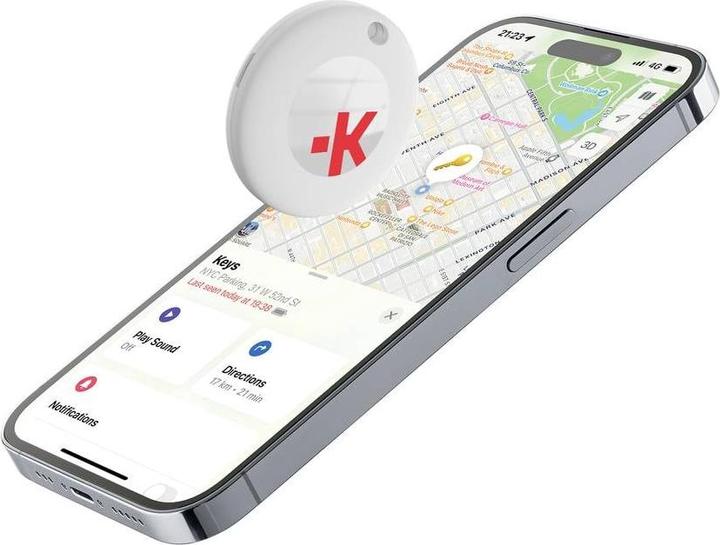 Actual product image Skross Tracker eTag, compatible with Apple Where is? (37 mm)