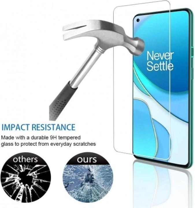 Actual product image Screenguard Armoured glass (1 Piece, OnePlus 9)
