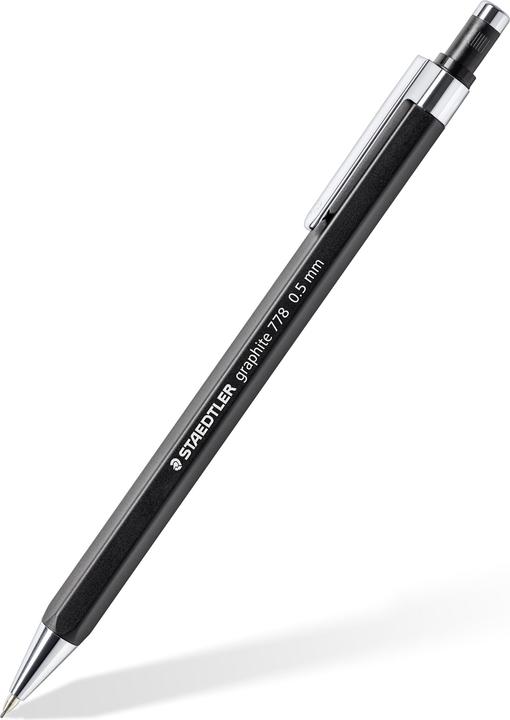 Actual product image Staedtler Mechanical pencil graphite 778 05-9 B 0.5mm barrel black (0.50 mm, B, 1 x)