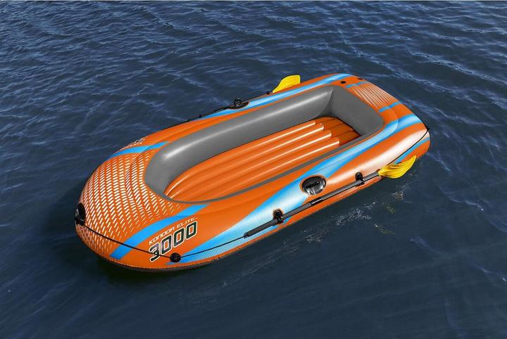 Immagine prodotto Bestway 8'1" x 48"/2.46m x 1.22m Set di zattere Kondor Elite 3000 (246 cm, 3 pers.)
