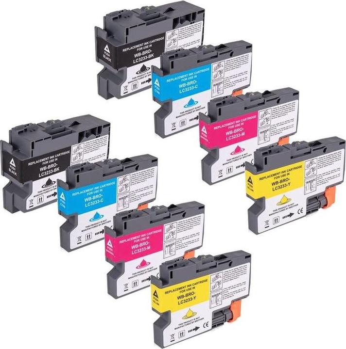 Immagine prodotto Hermex Cartuccia d'inchiostro compatibile per Brother MFC-J1300DW (M, FC, C, Y)