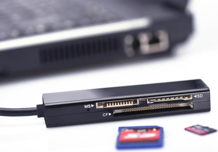 Actual product image ednet USB 3.0 multi card reader (USB 3.0)
