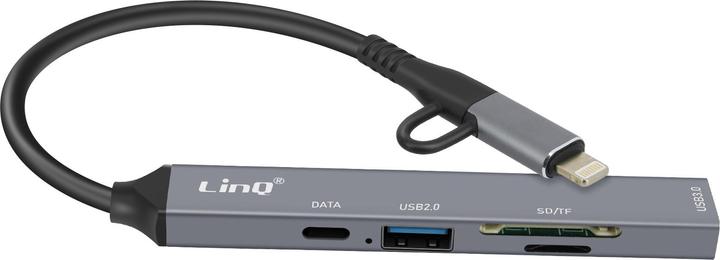 Actual product image LinQ IT7943 Multiport hub (USB-C, 3 Ports)