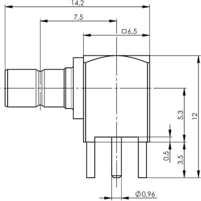 Produktbild Telegärtner SMB-Steckverbinder