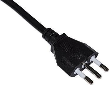 Presa Multipla 5 Schuko Con Interruttore Cavo 1,5mt Nera (1.50 m)