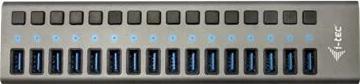 Actual product image i-tec Hub (USB-B, 16 Ports)