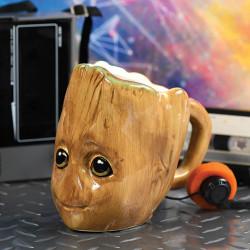 Actual product image Guardians of the Galaxy 3D Shaped Tasse Baby Groot (315 ml, 1 x)