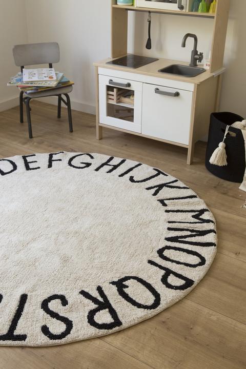 Produktbild Lorena Canals Round ABC (150 x 150 cm)