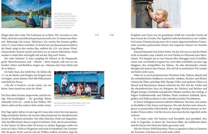 Actual product image HOLIDAY Reisebuch: Eine Familie, zwei Räder und das Abenteuer unseres Lebens (German, André Schumacher, 2018)