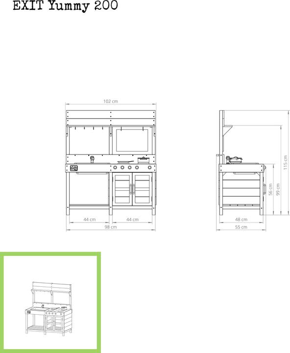 Actual product image Exit Yummy 200