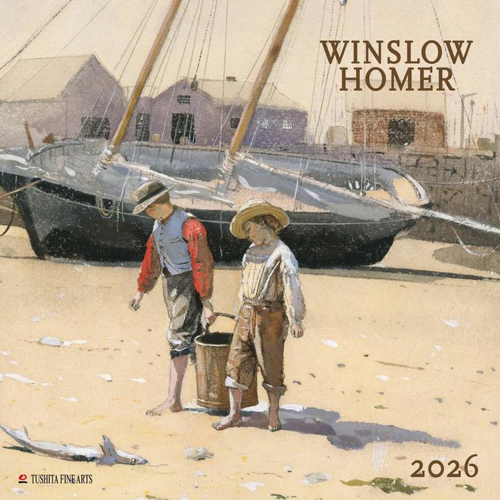 Immagine prodotto Winslow Homer 2026 (30 x 30 cm, Inglese, Olandese, Polacco, Tedesco, Italiano, Francese, Spagnolo, Ceco)
