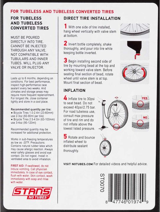 Produktbild Notubes Dichtmilch Race