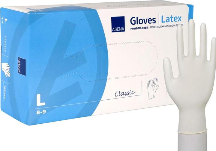 Image du produit Abena Gant en latex Cla Nat Pf L (L)