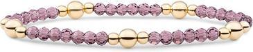Sparkling Jewels Sparkling Purple Quartz Beaded Bracelet