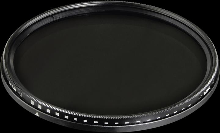 Actual product image Hama Grey filter Vario ND2-400 (62 mm, Neutral density filter, 62 mm)