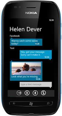 Nokia Lumia 710 - 8GB - Black/Black (8 GB, 3.70", 5 Mpx, 3G)