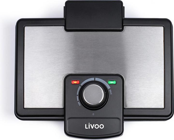 Actual product image Livoo Waffle maker with adjustable thermostat