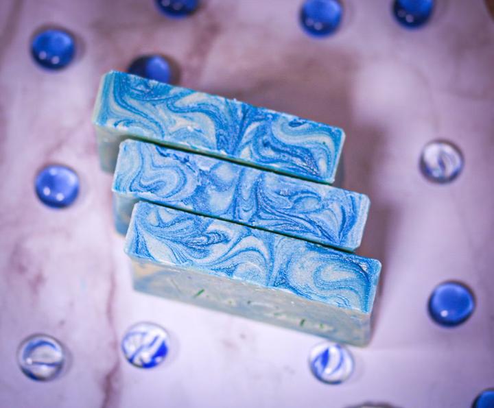Immagine prodotto Vivi Soaps Sapone di latte di capra ai cristalli di ghiaccio (Sapone duro)