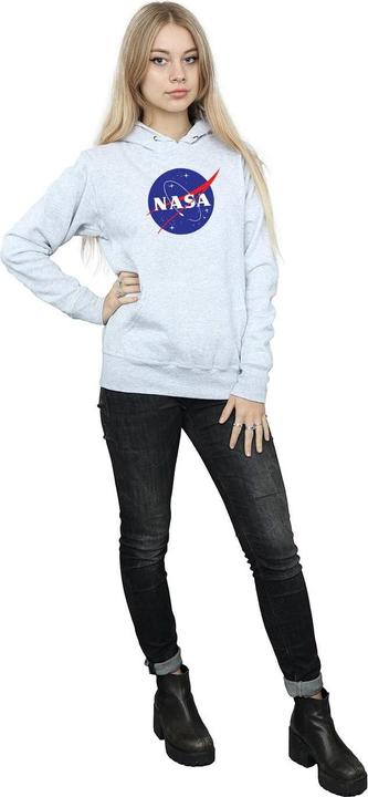 Actual product image Nasa Womens/Ladies Insignia Logo Hoodie (L)