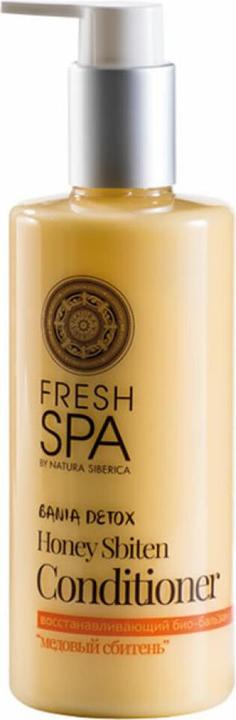 Actual product image Natura Siberica SIBERICA PROFESSIONAL Fresh Spa Honey Conditioner regenerating conditioner for coloured hair 300ml (300 ml)
