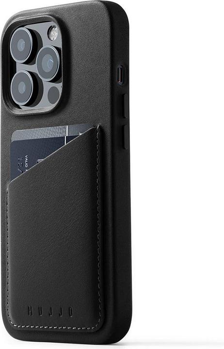 Actual product image Mujjo Full Leather Wallet Case (Apple iPhone 14 Pro)