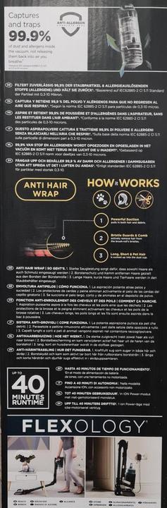 Productafbeelding Shark IZ201EUT Anti-Hair Wrap Flexology Stofzuiger