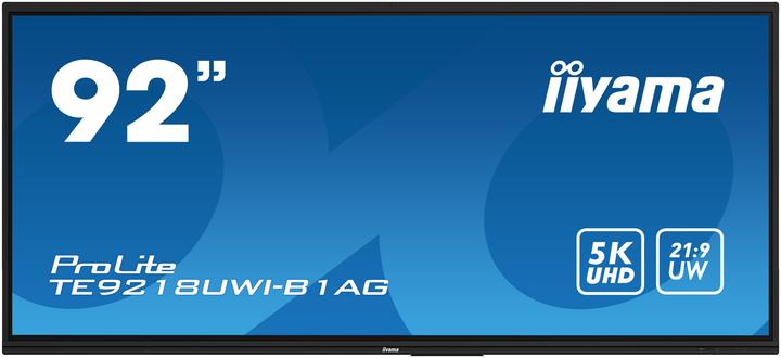 Actual product image iiyama LFD ProLite TE9218UWI-B1AG (5120 x 2160 pixels, 91.50")