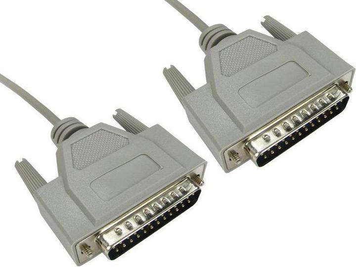 Produktbild Rs Pro Serielles Kabel / 25-polig, D-Sub Stecker / 25-polig, D-Sub Stecker, 5m (5 m)