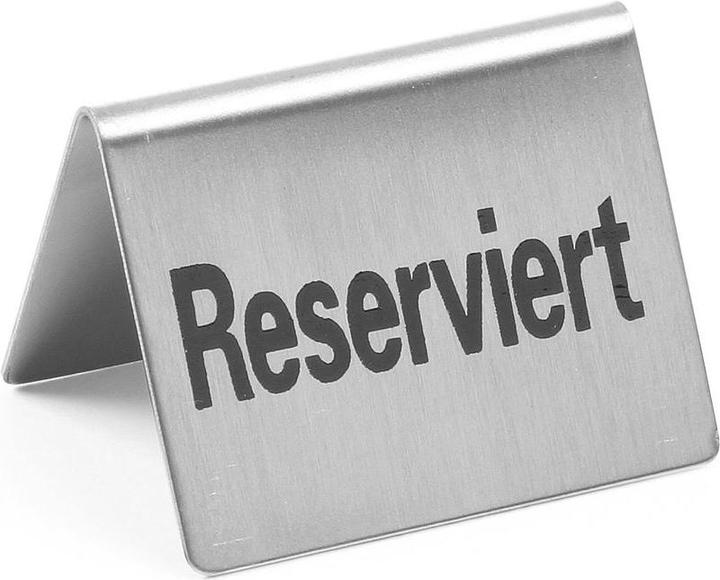 Produktbild Gastro Hero Tischhschild "Reserviert"