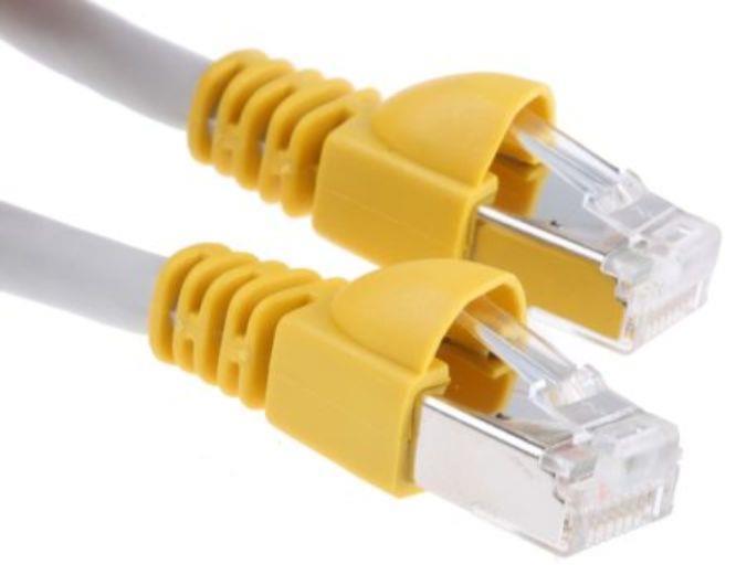 Actual product image Telegärtner Crossover Patchcord (SFTP, CAT6a, 1 m)