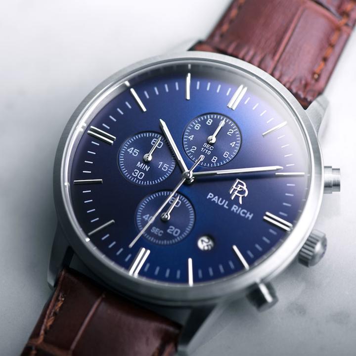 Image du produit Paul Rich Chronographe Mariner Brown Leather (Montre analogique, 42 mm)