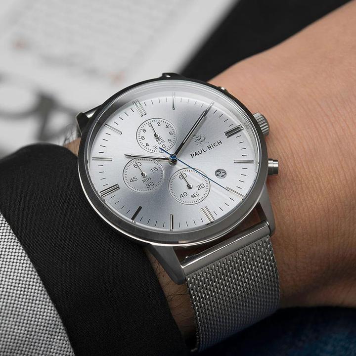 Image du produit Paul Rich Chronographe Sterling Mesh (Montre analogique, 42 mm)