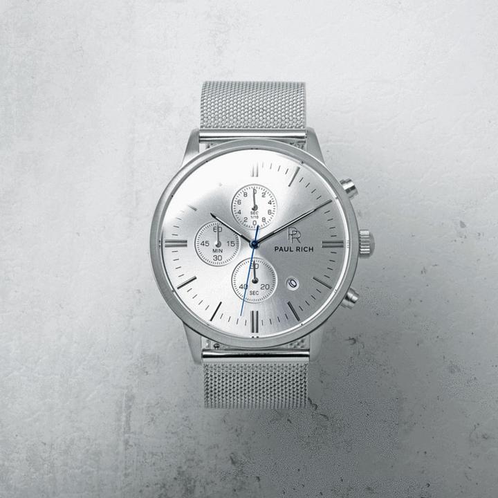 Image du produit Paul Rich Chronographe Sterling Mesh (Montre analogique, 42 mm)