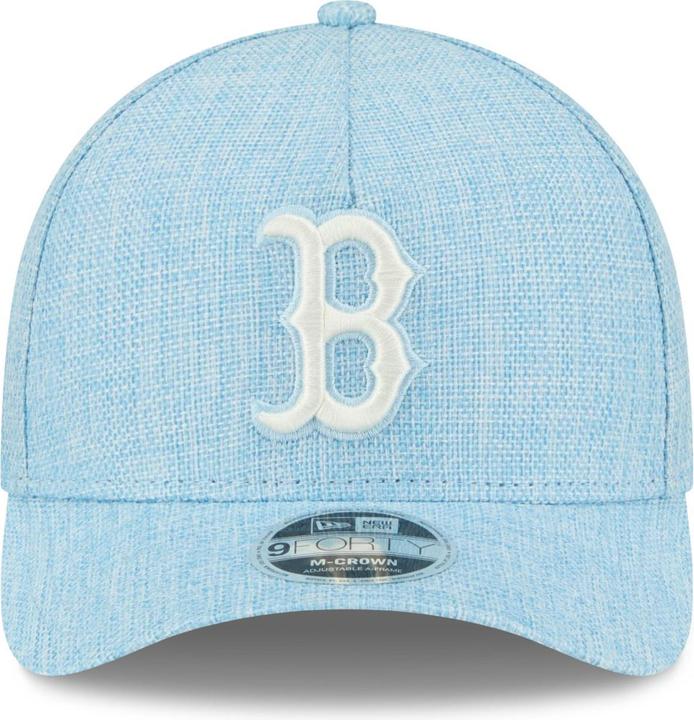 Actual product image New Era 9Forty M-Crown Cap - Weave Boston Red Sox Sky Blue